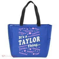 ItS A Taylor Thing Proud Family Surname Taylor Tote Bag thumb 0