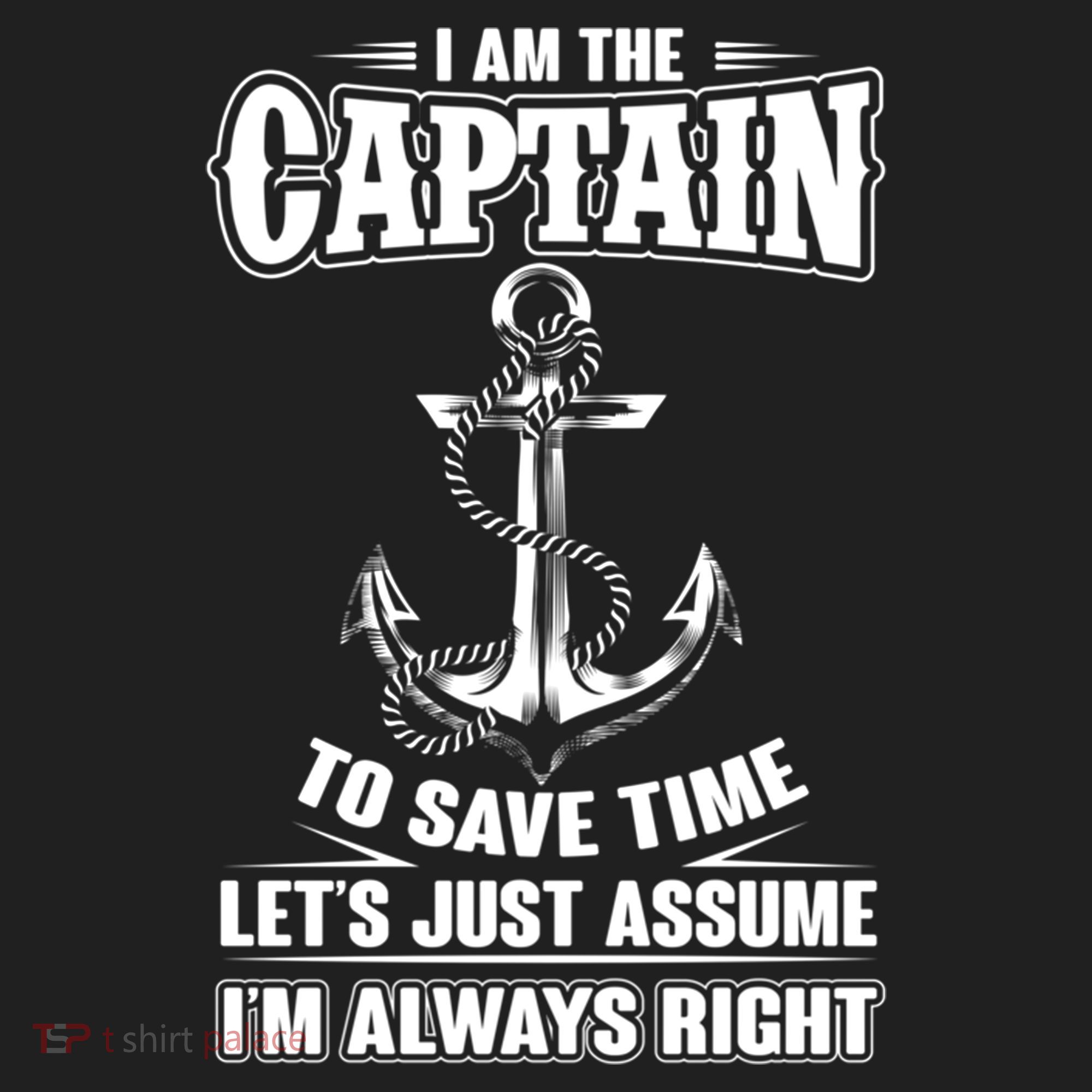 I Am The Captain Boat Captain Funny Gift Beanie
