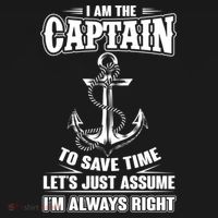 I Am The Captain Boat Captain Funny Gift Women's Hoodie thumb 2