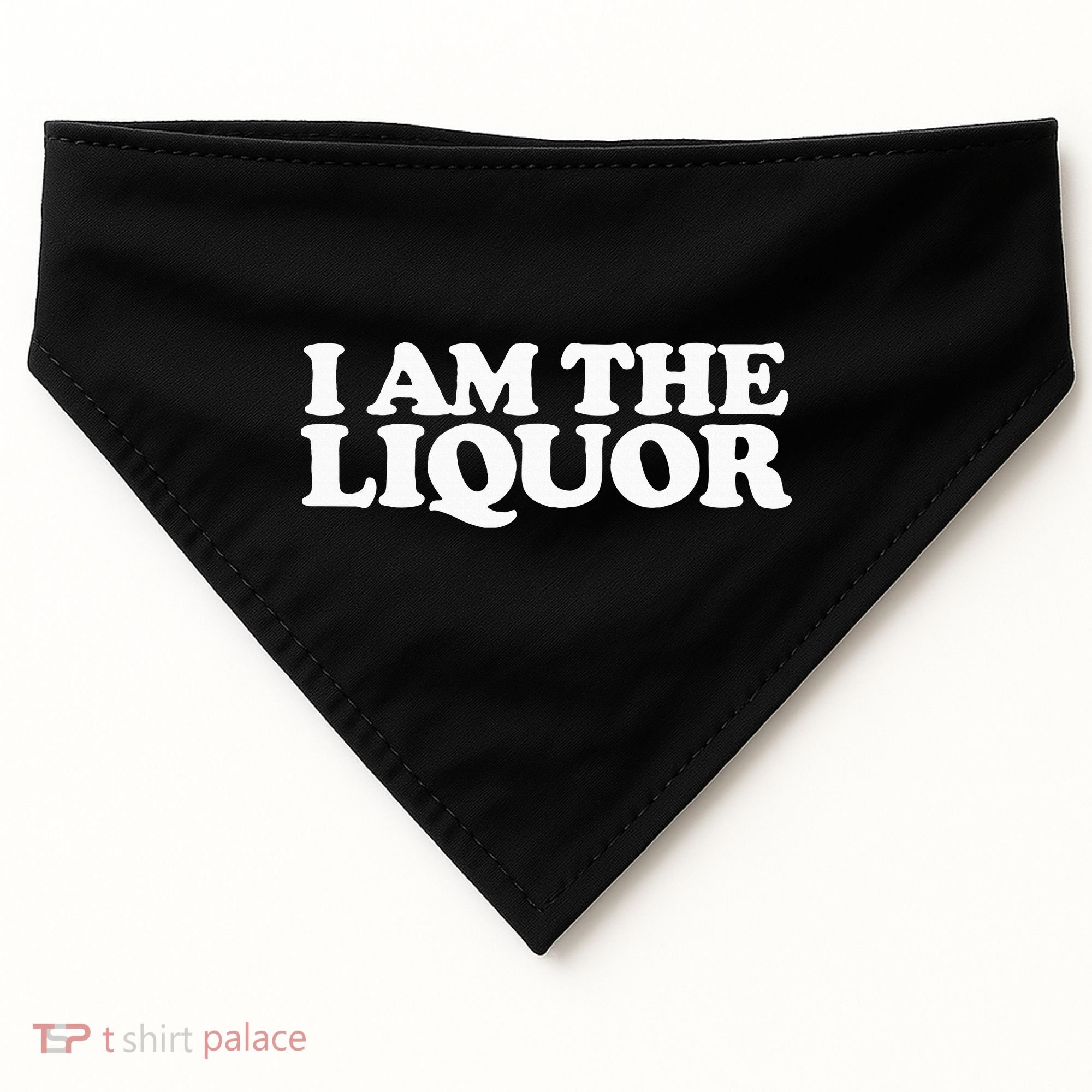 I Am The Liquor USA-Made Doggie Bandana