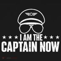 I Am the Captain Now Airplane Aircraft Lover Airline Pilot Mousepad thumb 1