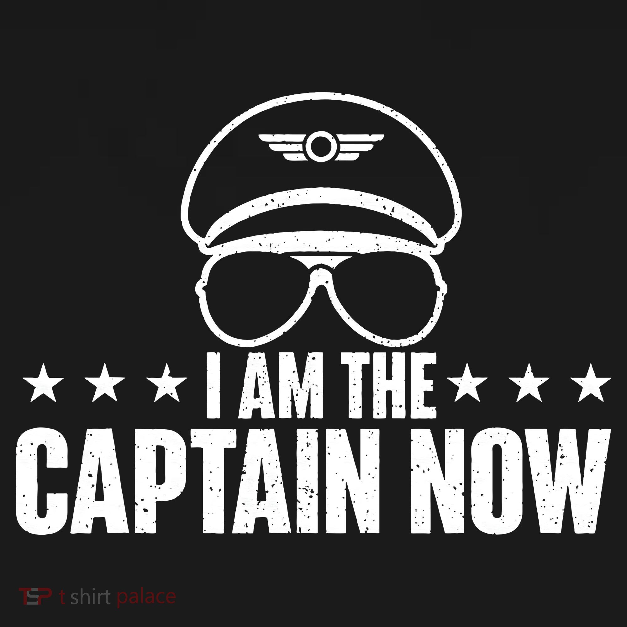 I Am the Captain Now Airplane Aircraft Lover Airline Pilot Mousepad