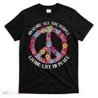 Imagine All The People Living Life In Peace T-Shirt thumb 0