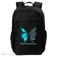 I Am The Storm Thyroid Cancer Awareness Butterfly Gift Backpack thumb 0