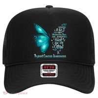 I Am The Storm Thyroid Cancer Awareness Butterfly Gift Hat thumb 0