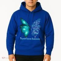 I Am The Storm Thyroid Cancer Awareness Butterfly Gift Hoodie thumb 2