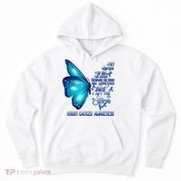 I Am The Storm Colon Cancer Awareness Butterfly Hoodie thumb 0