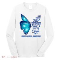 I Am The Storm Colon Cancer Awareness Butterfly Long Sleeve Shirt thumb 0