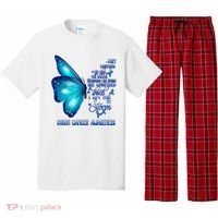 I Am The Storm Colon Cancer Awareness Butterfly Pajama Set thumb 0