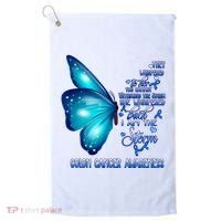 I Am The Storm Colon Cancer Awareness Butterfly Golf Towel thumb 0
