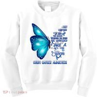 I Am The Storm Colon Cancer Awareness Butterfly Kids Sweatshirt thumb 0