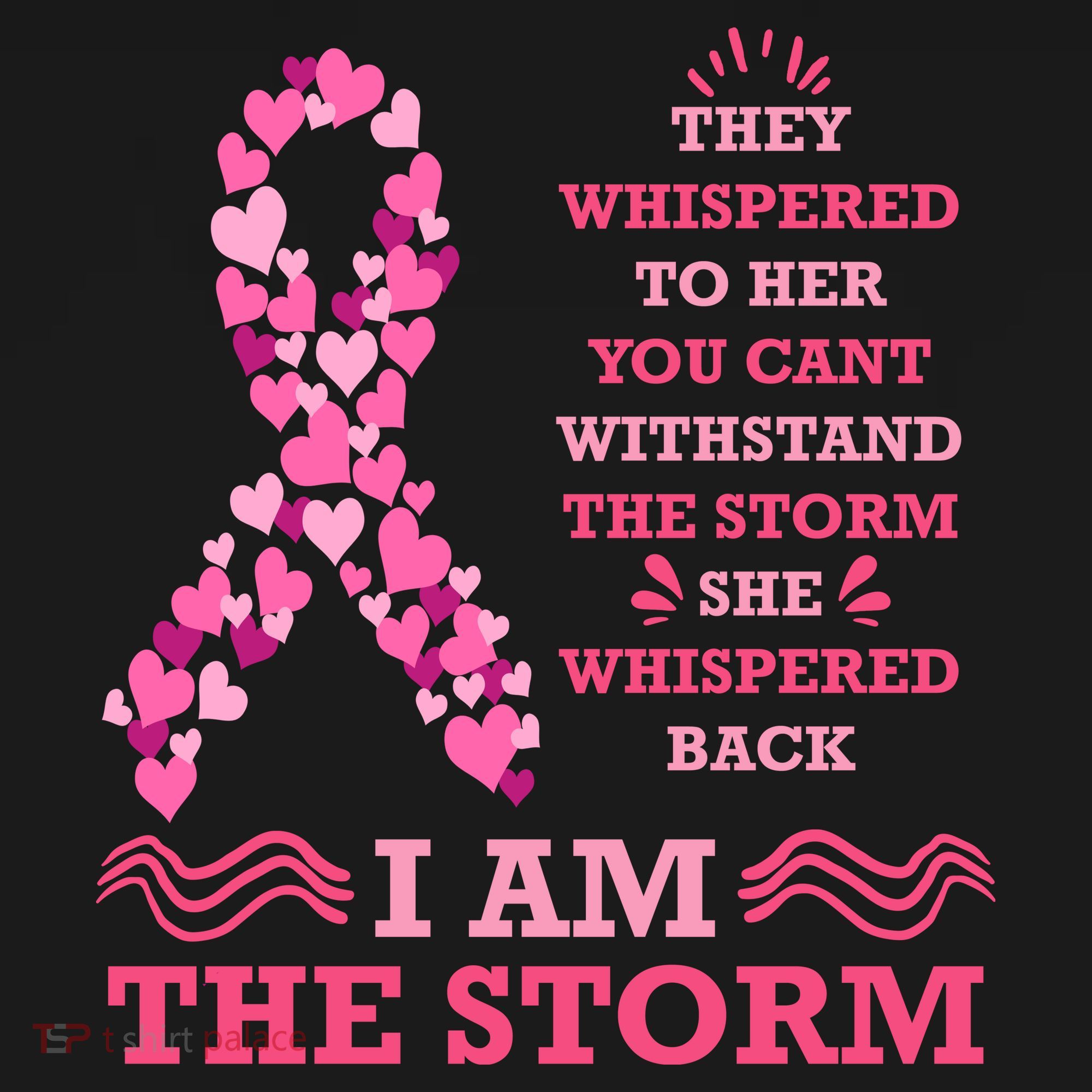 I Am The Storm Breast Cancer Ribbon Sweatshirt