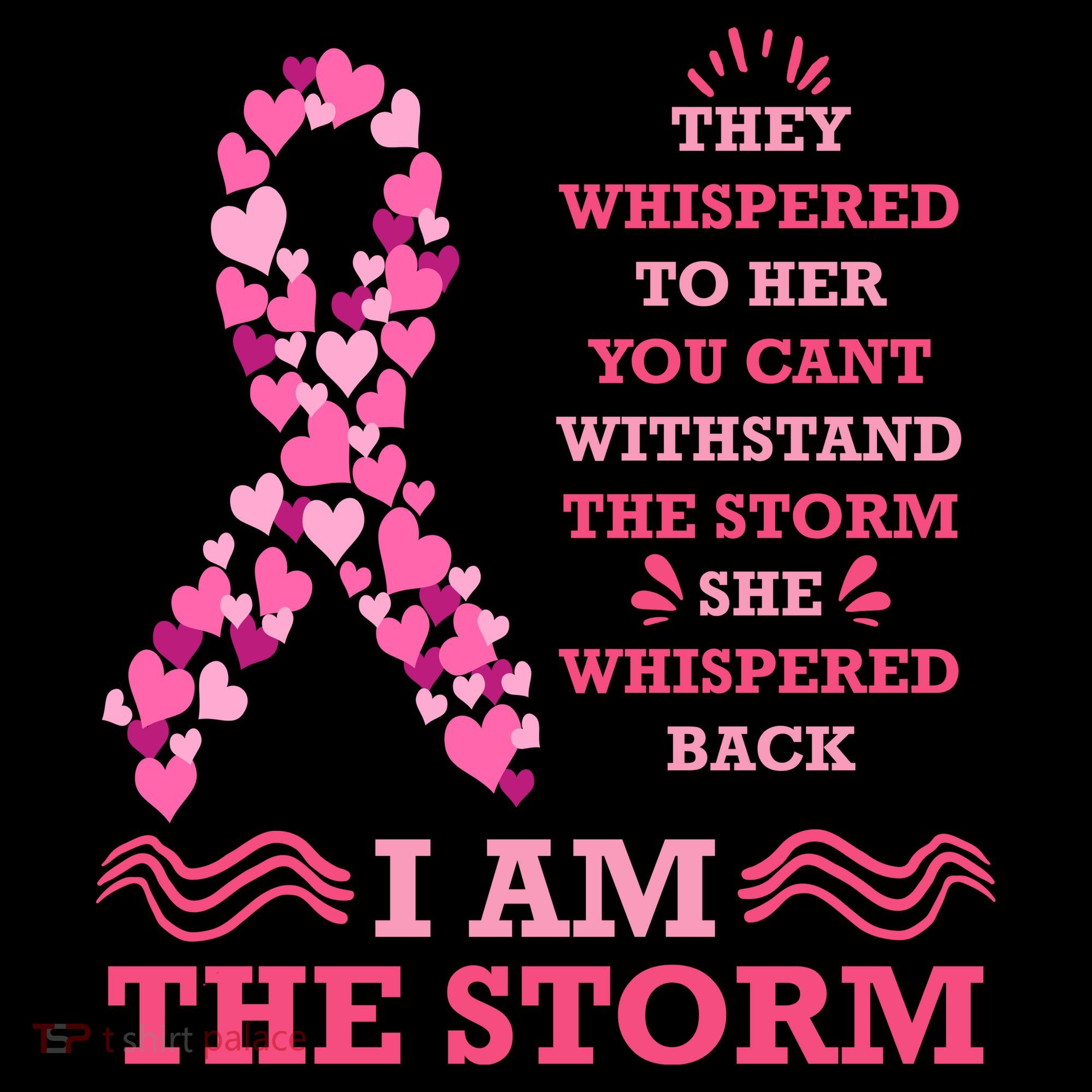 I Am The Storm Breast Cancer Ribbon Coffee Mug