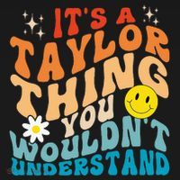 It's A T.aylor Thing You Wouldn't Understand Retro Groovy Hoodie thumb 7