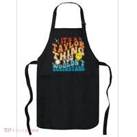 It's A T.aylor Thing You Wouldn't Understand Retro Groovy Apron thumb 0