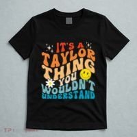 It's A T.aylor Thing You Wouldn't Understand Retro Groovy T-Shirt thumb 5