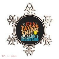 It's A T.aylor Thing You Wouldn't Understand Retro Groovy Ornament thumb 0