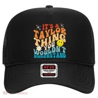 It's A T.aylor Thing You Wouldn't Understand Retro Groovy Hat thumb 0