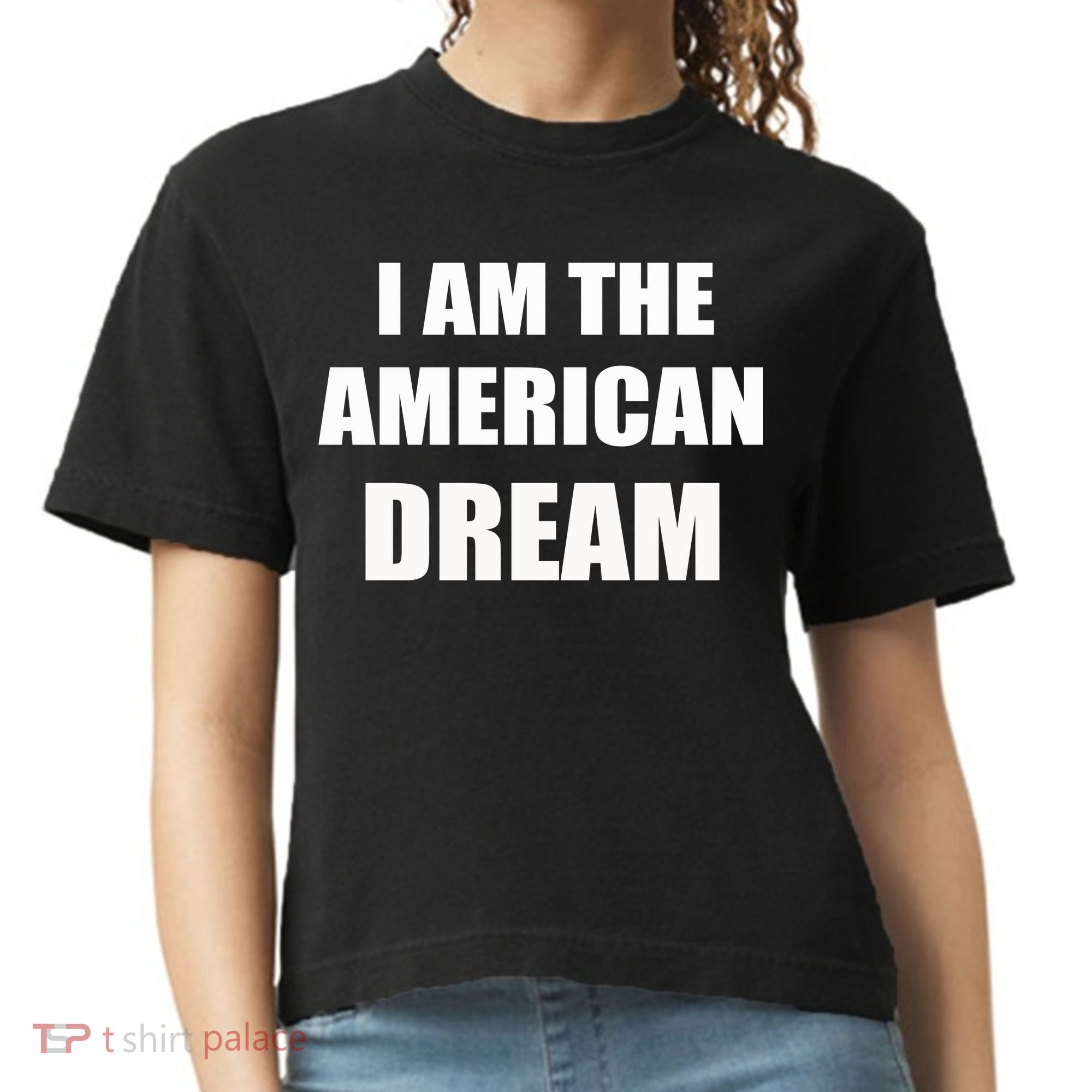 I Am The American Dream Comfort Colors Boxy T-Shirt