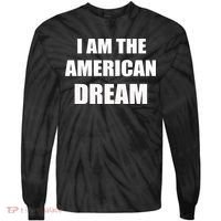 I Am The American Dream Tie-Dye Long Sleeve Shirt thumb 0