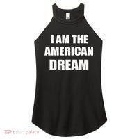 I Am The American Dream Women's Perfect Tri Rocker Tank thumb 0