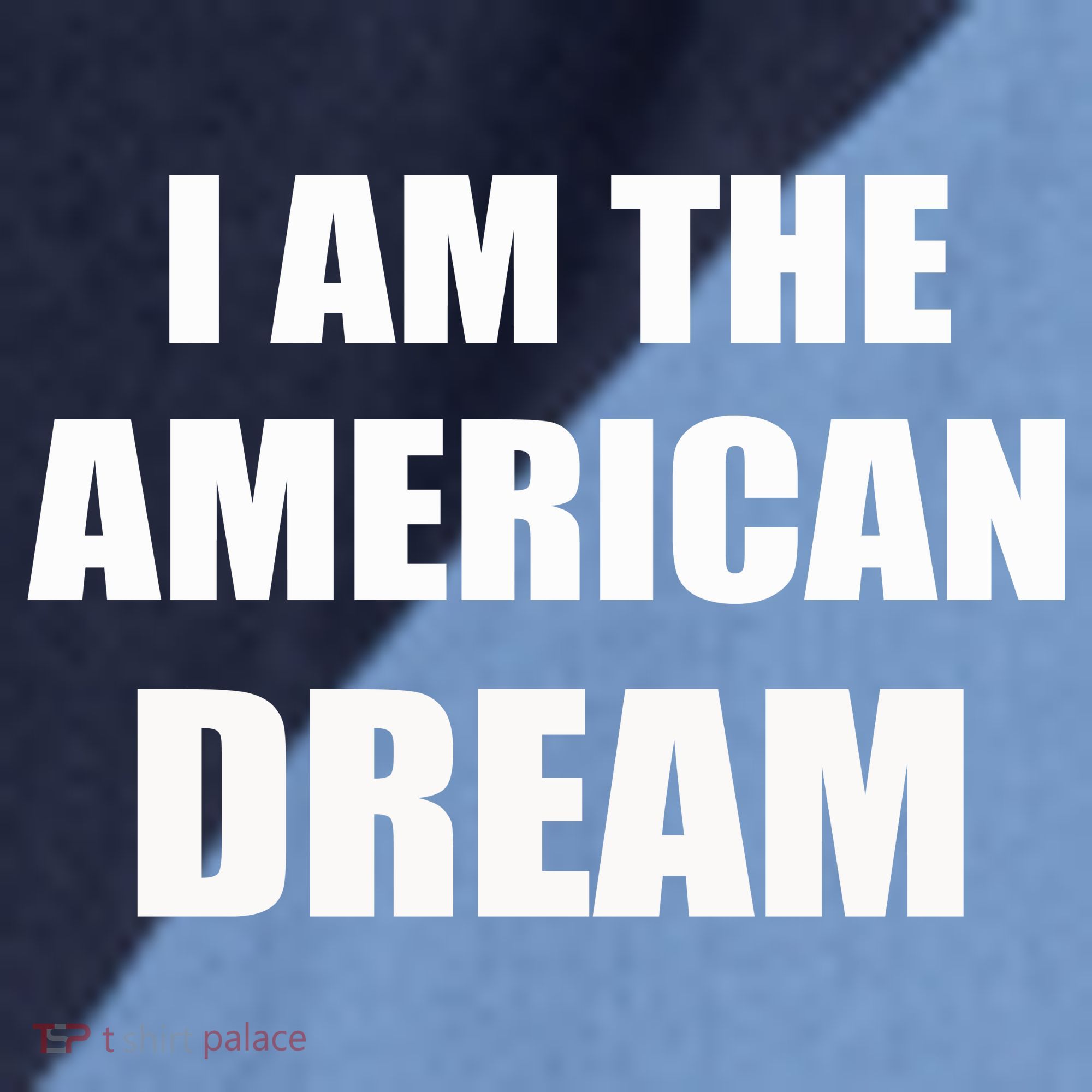 I Am The American Dream Raglan Baseball Sleeve Shirt