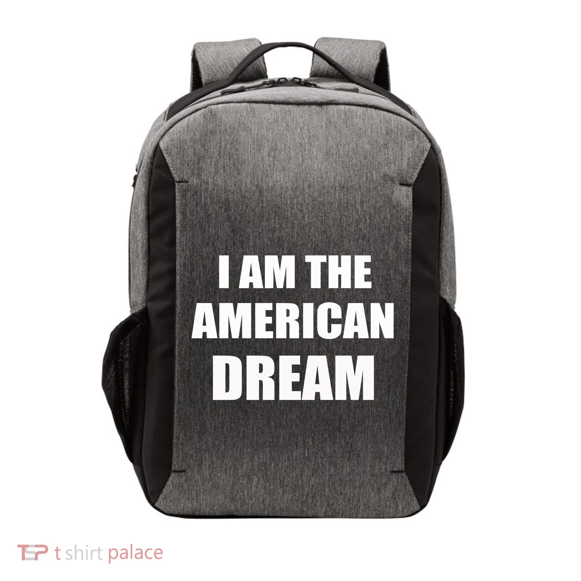 I Am The American Dream Vector Backpack