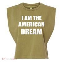 I Am The American Dream Garment-Dyed Women's Muscle Tee thumb 0