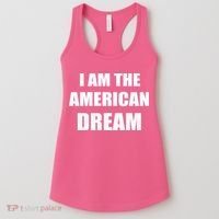 I Am The American Dream Women's Tank Top thumb 0