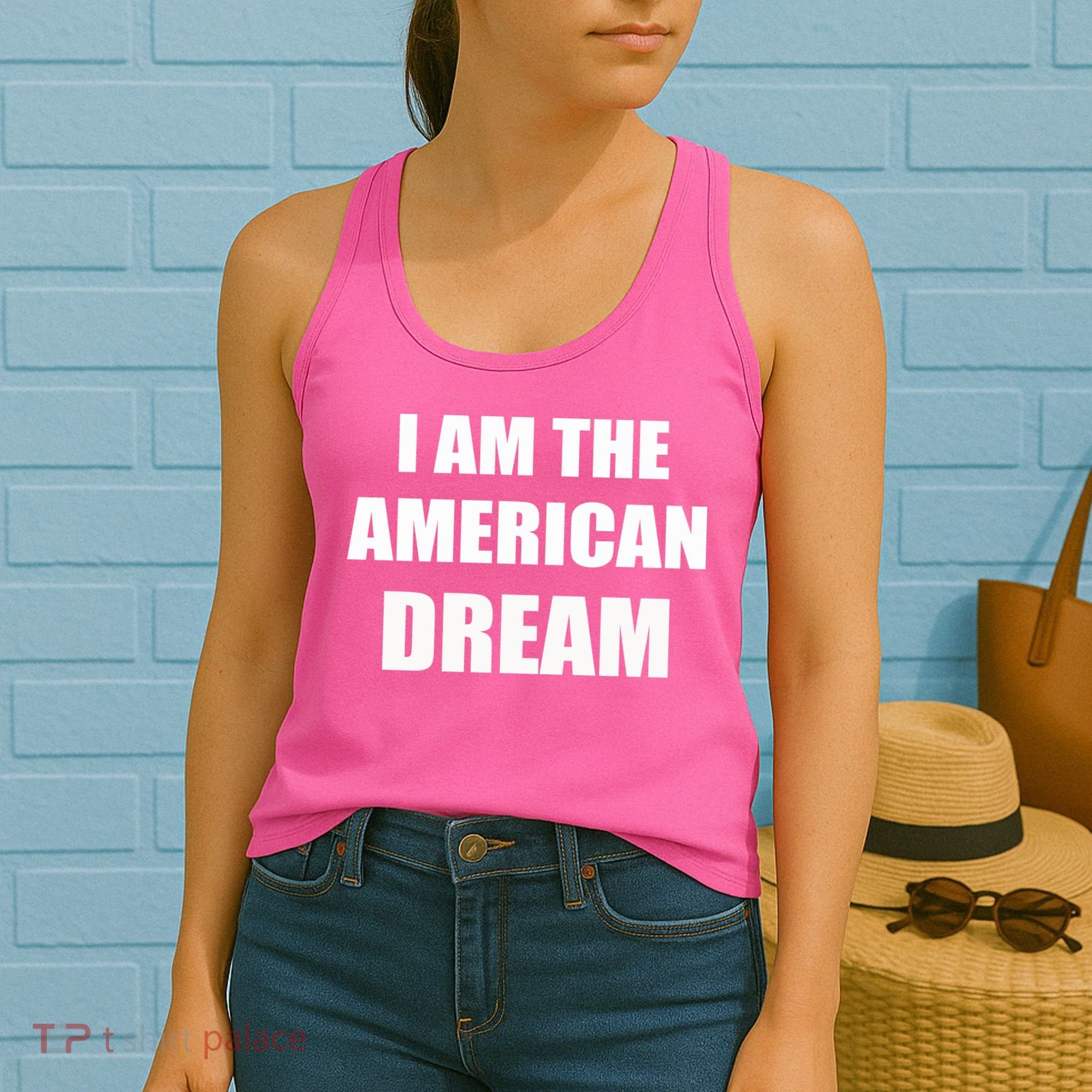 I Am The American Dream Women's Tank Top