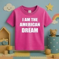 I Am The American Dream Toddler T-Shirt thumb 3
