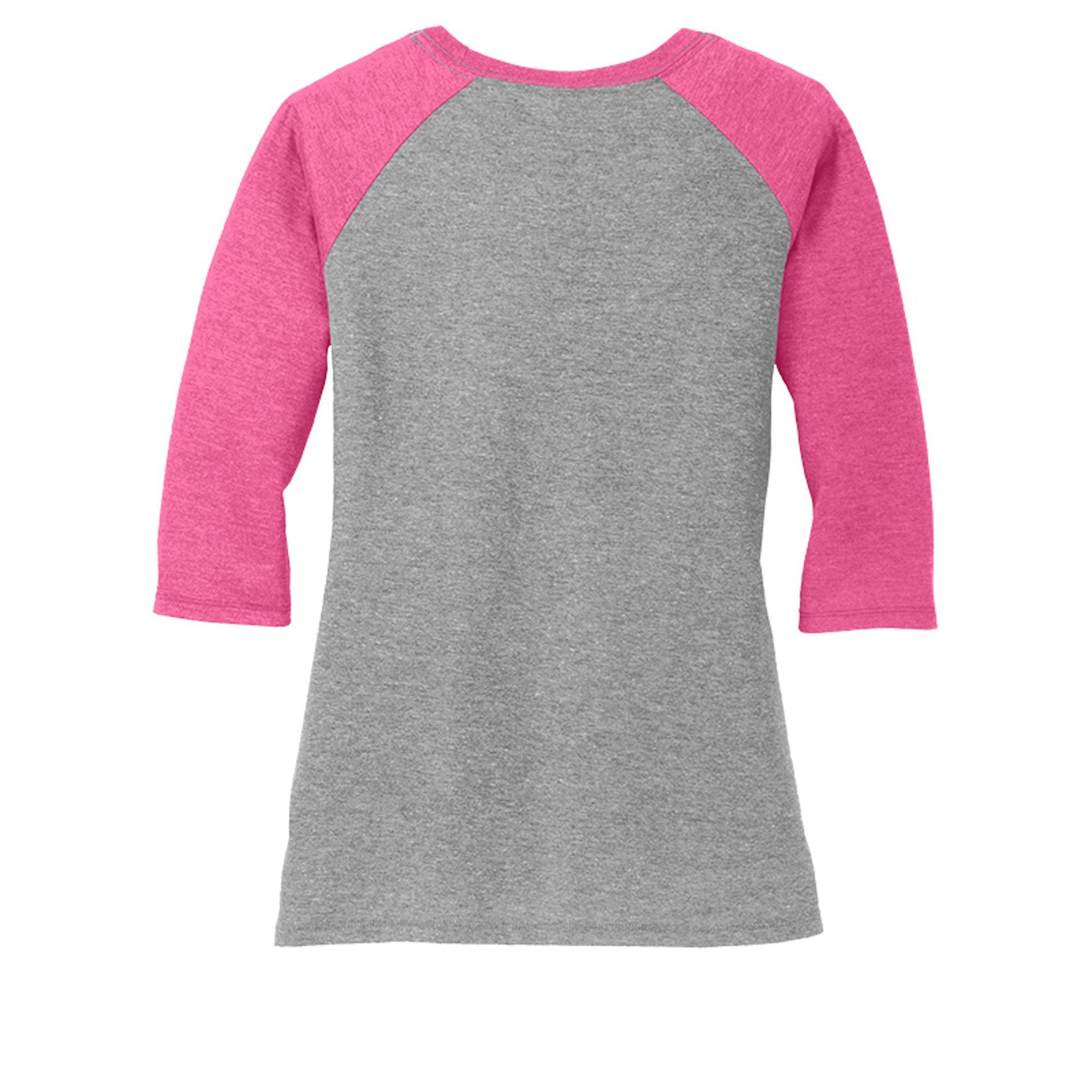 I Am The American Dream Women's Tri-Blend 3/4-Sleeve Raglan Shirt