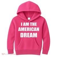 I Am The American Dream Kids Hoodie thumb 0