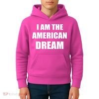 I Am The American Dream Kids Hoodie thumb 4