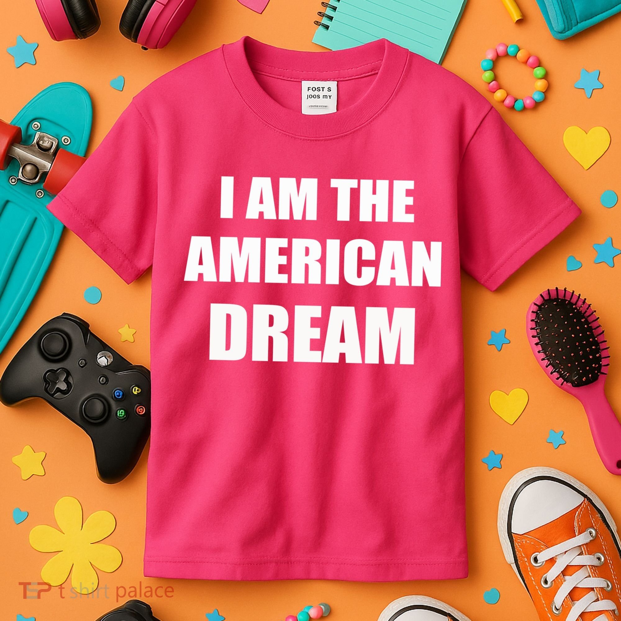 I Am The American Dream Kids T-Shirt