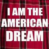I Am The American Dream Men's Flannel Plaid Pajama Pants thumb 2