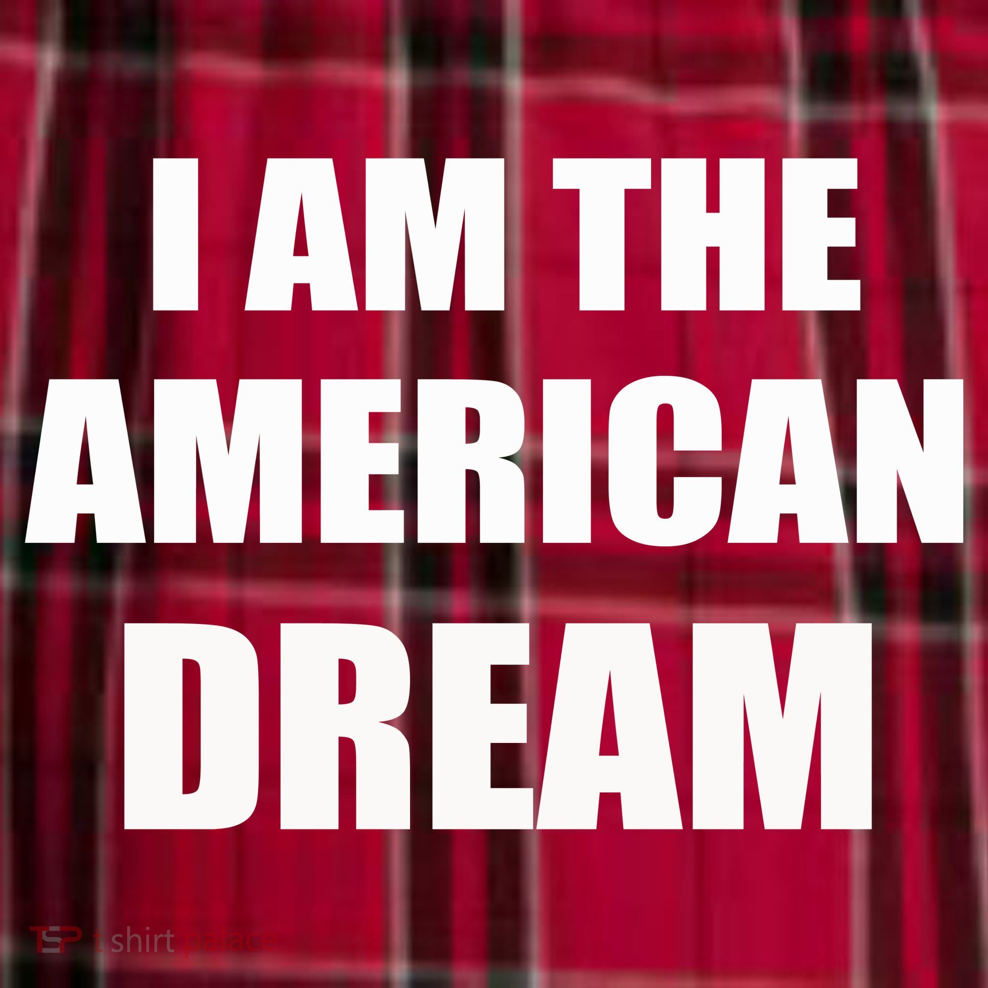 I Am The American Dream Women's Flannel Plaid Pajama Pants