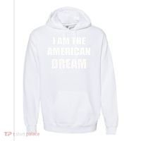 I Am The American Dream Comfort Colors Garment-Dyed Hooded Sweatshirt thumb 0
