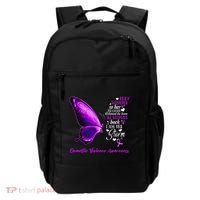 I am the storm Domestic Violence Awareness Butterfly Backpack thumb 0