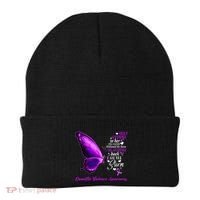 I am the storm Domestic Violence Awareness Butterfly Beanie thumb 0