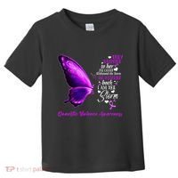I am the storm Domestic Violence Awareness Butterfly Toddler T-Shirt thumb 0