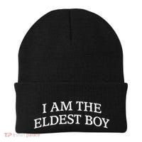 I Am The Eldest Boy Funny Saying Beanie thumb 0