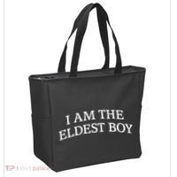 I Am The Eldest Boy Funny Saying Tote Bag thumb 2