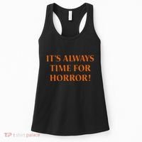 It’S Always Time For Horror Women's Tank Top thumb 0