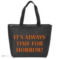 It’S Always Time For Horror Tote Bag thumb 0