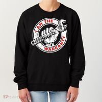 I Am The Warranty, Car Lover Women's Sweatshirt thumb 0
