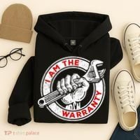 I Am The Warranty, Car Lover Hoodie thumb 4