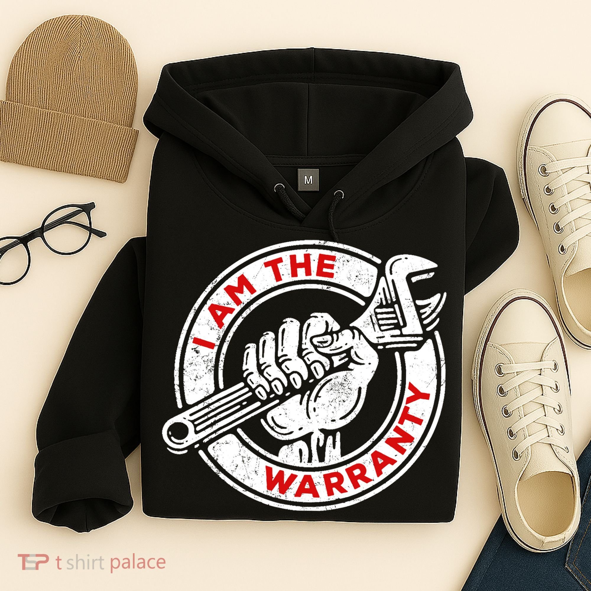 I Am The Warranty, Car Lover Hoodie