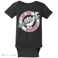 I Am The Warranty, Car Lover Baby Bodysuit thumb 0