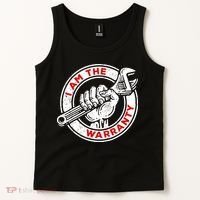 I Am The Warranty, Car Lover Tank Top thumb 2